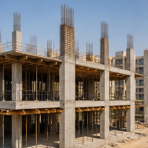 Reinforced concrete columns